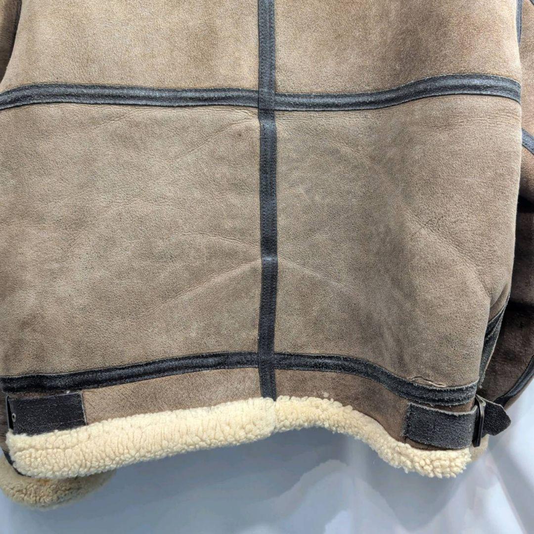 【size:42】USA製 アヴィレックス B-3 ムートン ボンバージャケット