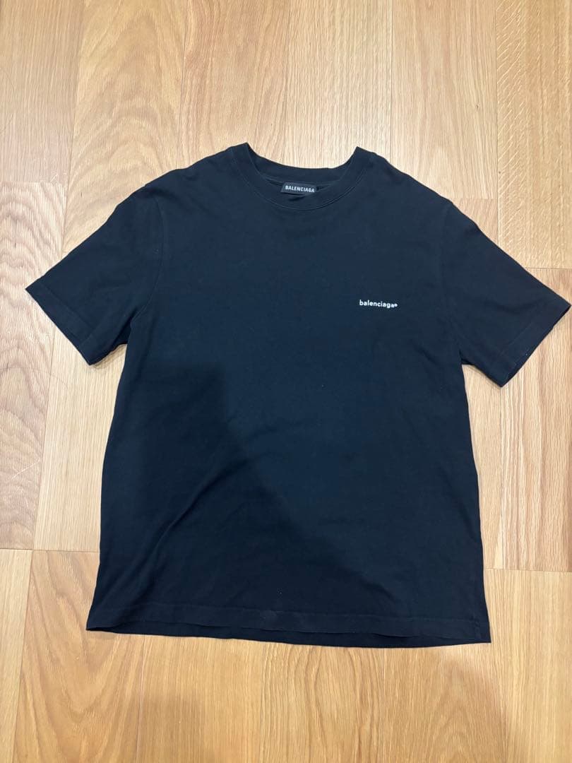 balenciaga バレンシアガ tシャツ　スモールロゴ　半袖　ロゴT