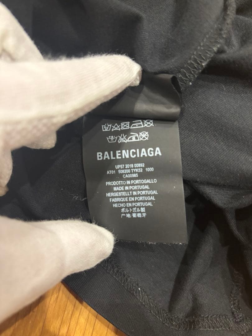 balenciaga バレンシアガ tシャツ　スモールロゴ　半袖　ロゴT