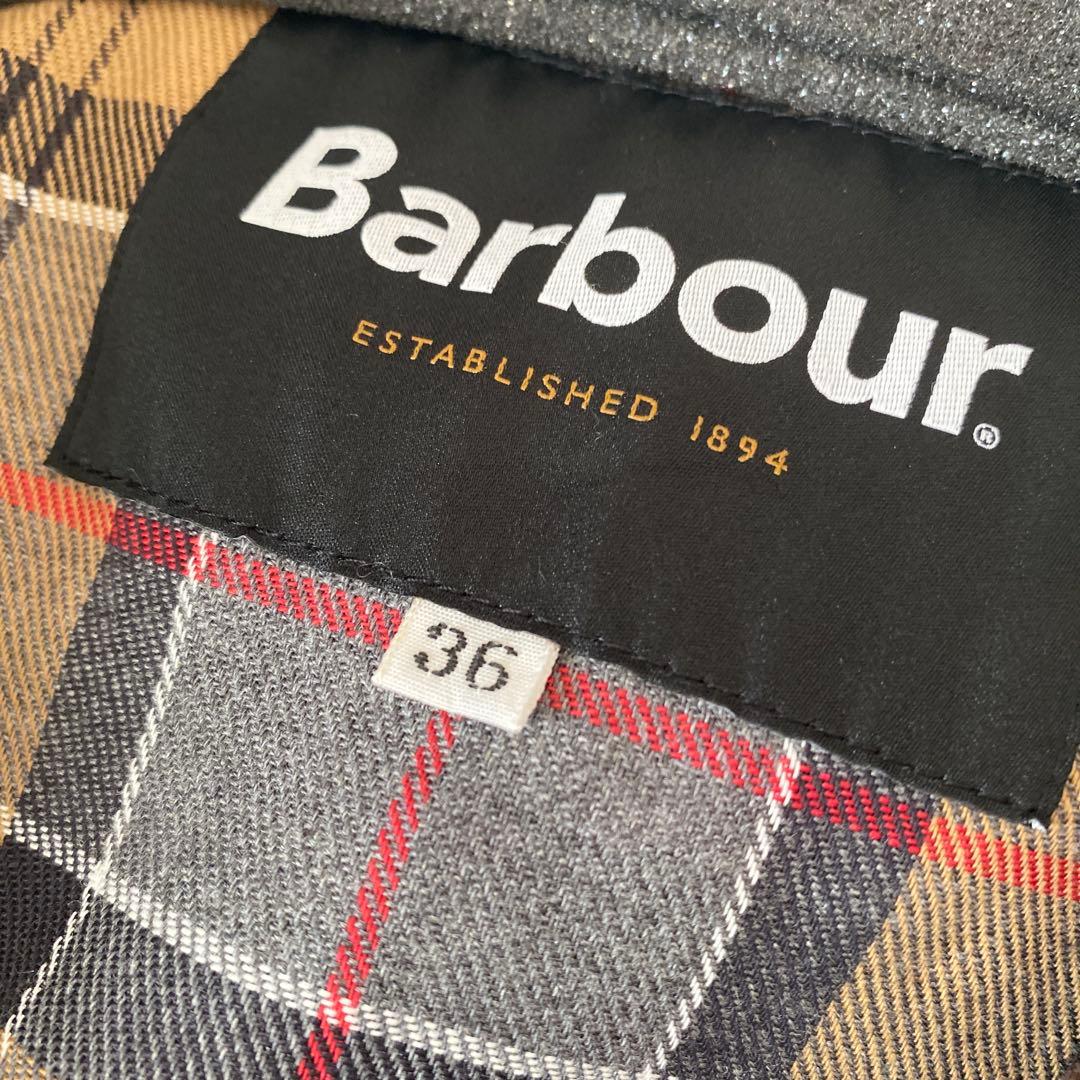 FRAY I.D別注Barbourミドルレングスジャケット