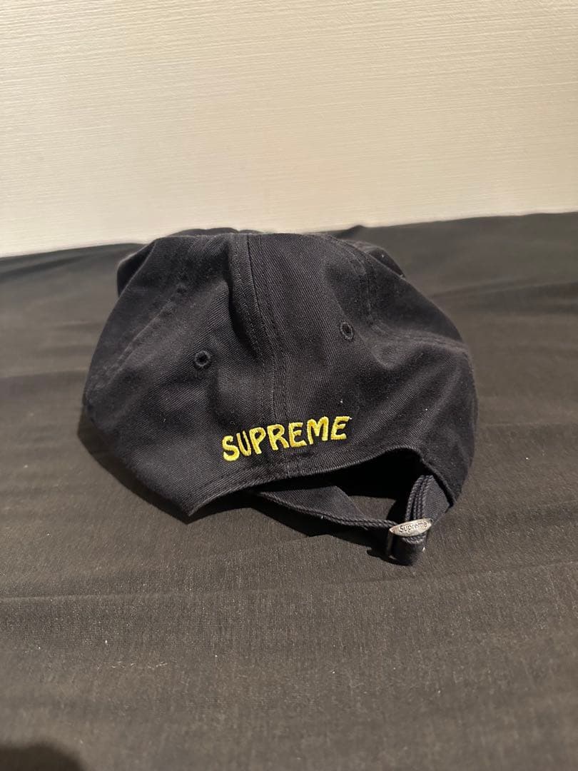 SUPREME 炎刺繍キャップ