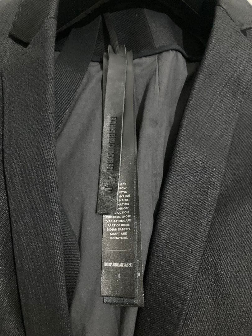ジャケット・アウター boris bidjan saberi suit3