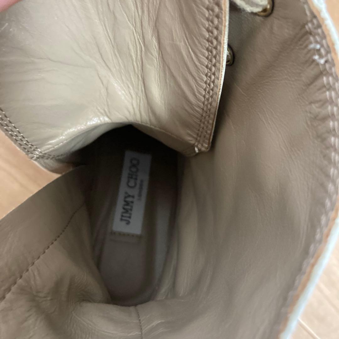 ジミーJIMMY CHOO コンバットブーツ