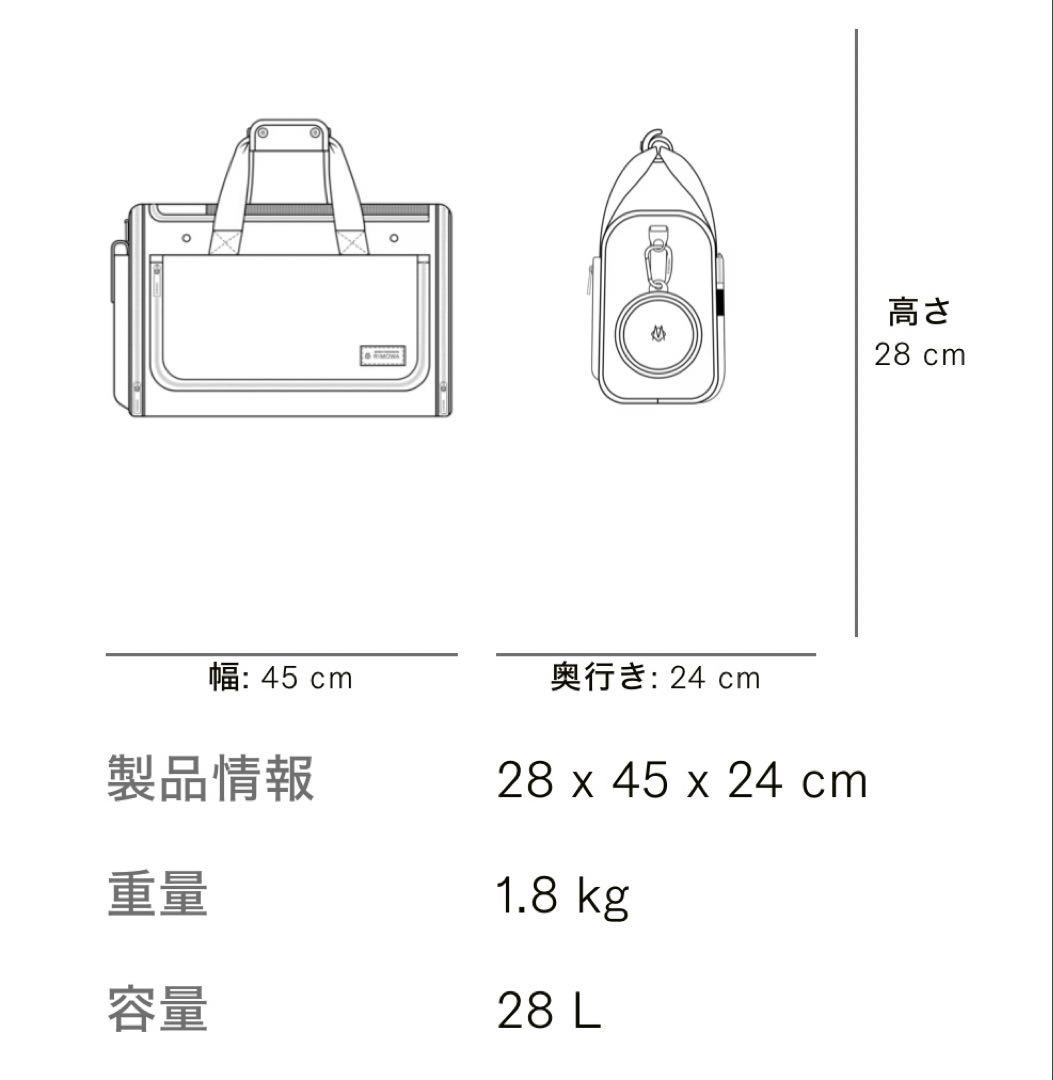 美品 RIMOWA ペットキャリーバッグ