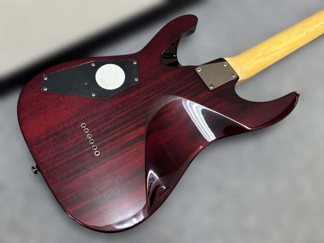 ギター ESP LTD MH-100QMNT See Thru Black Cherry