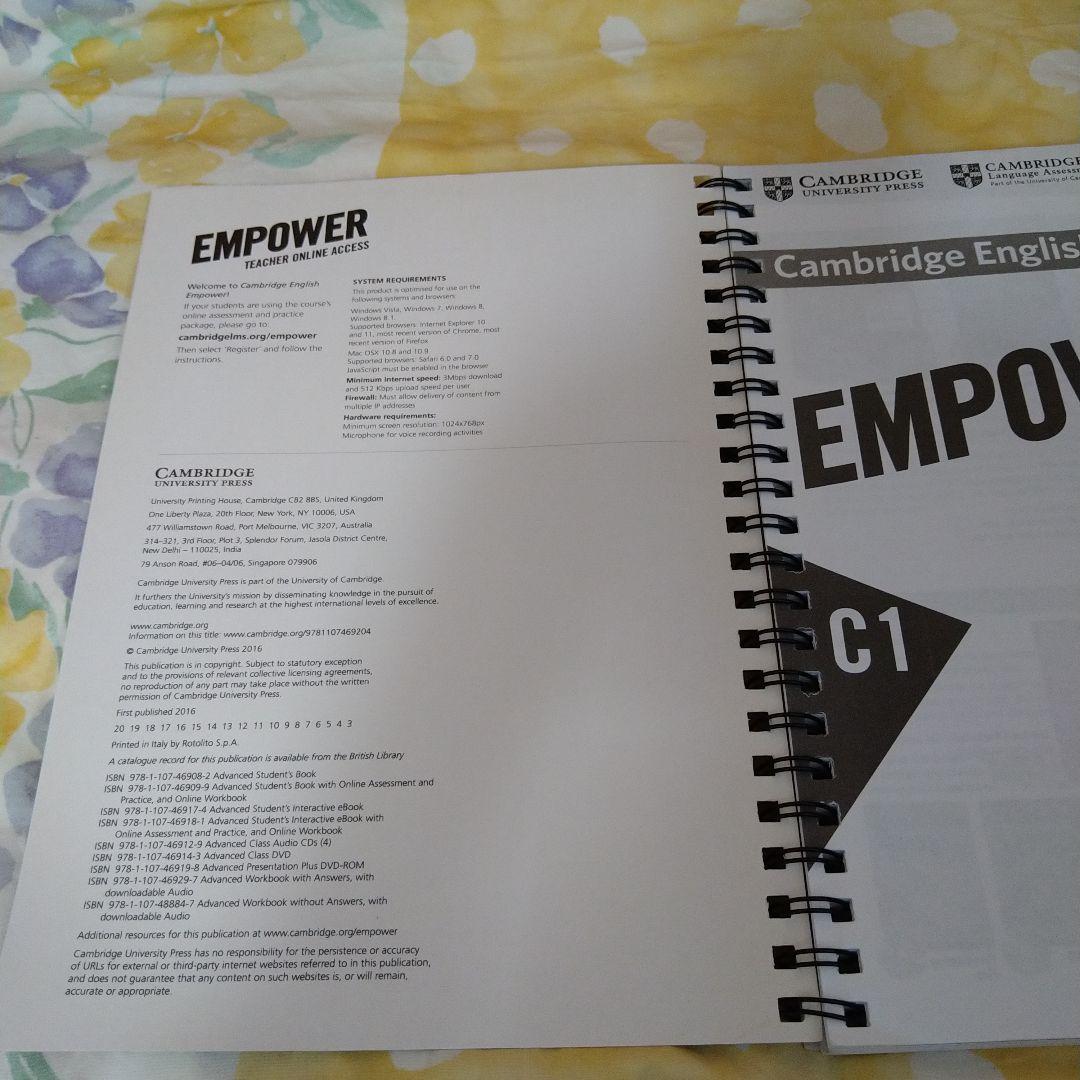 EMPOWER C1 Cambrige English 英語　教科書　テキスト