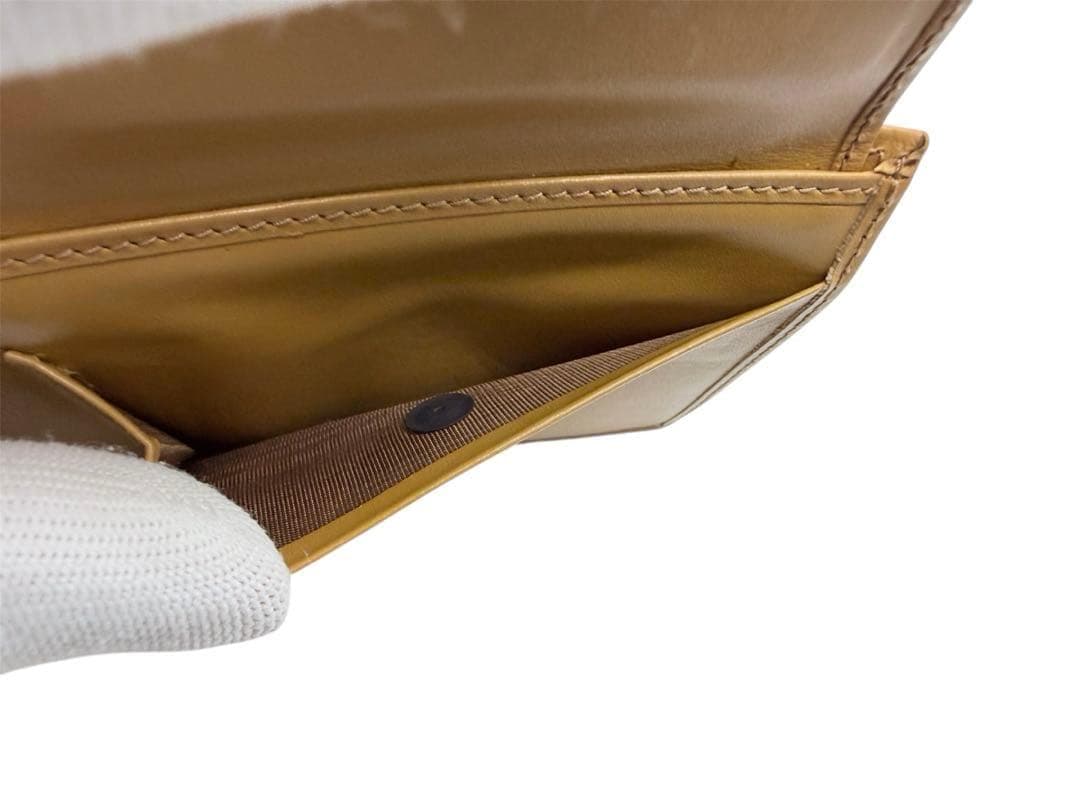 セリーヌ マカダム柄 ヴィンテージ PVC　レザー 二つ折り 財布 ウォレット