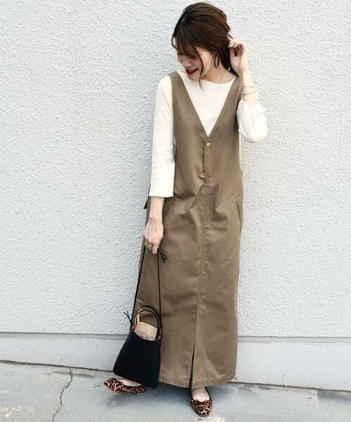 美品 SHIPS 別注 UNIVERSAL OVERALL ジャンパースカート