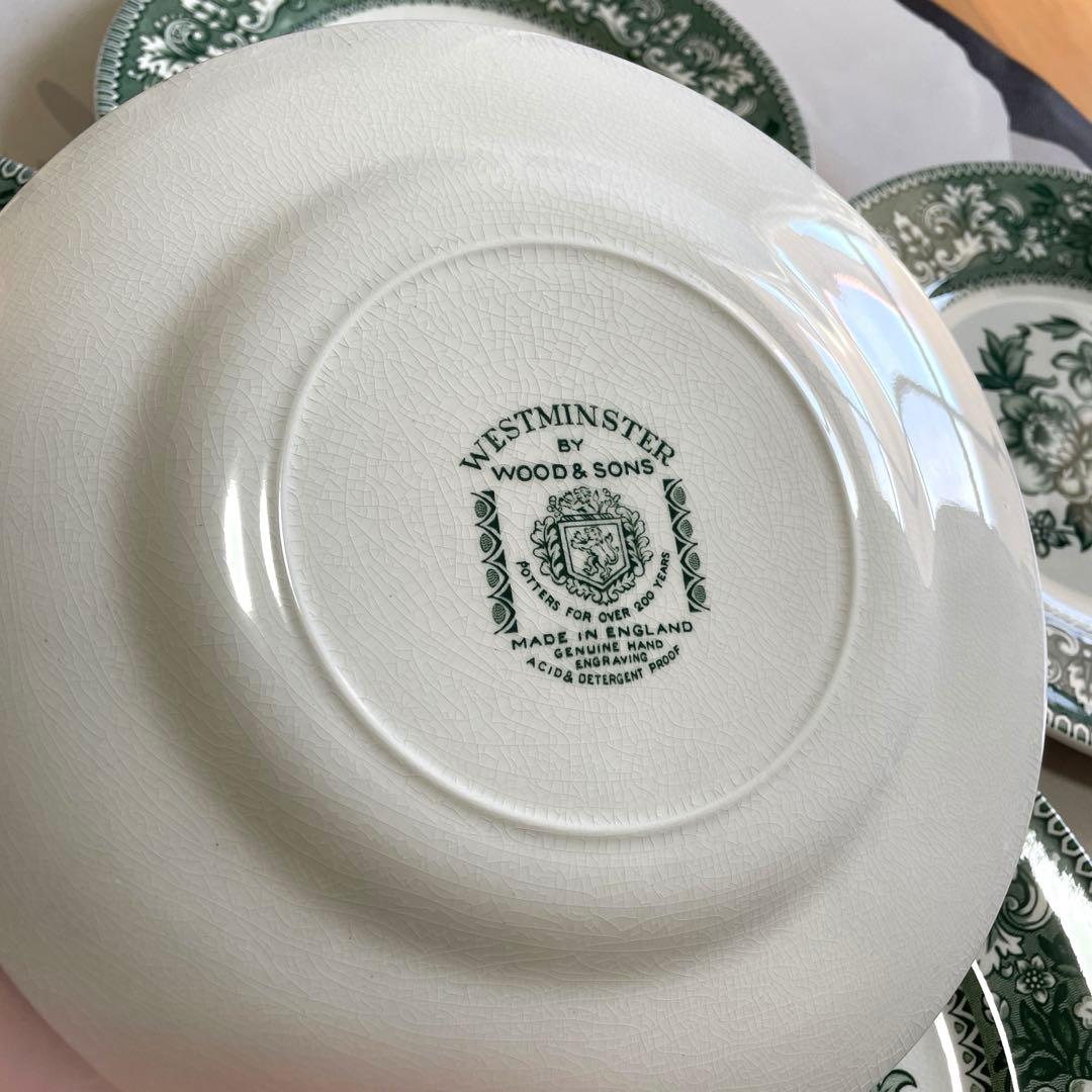 早い物勝ち! WESTMINSTER WOOD&SONS プレート　5枚セット