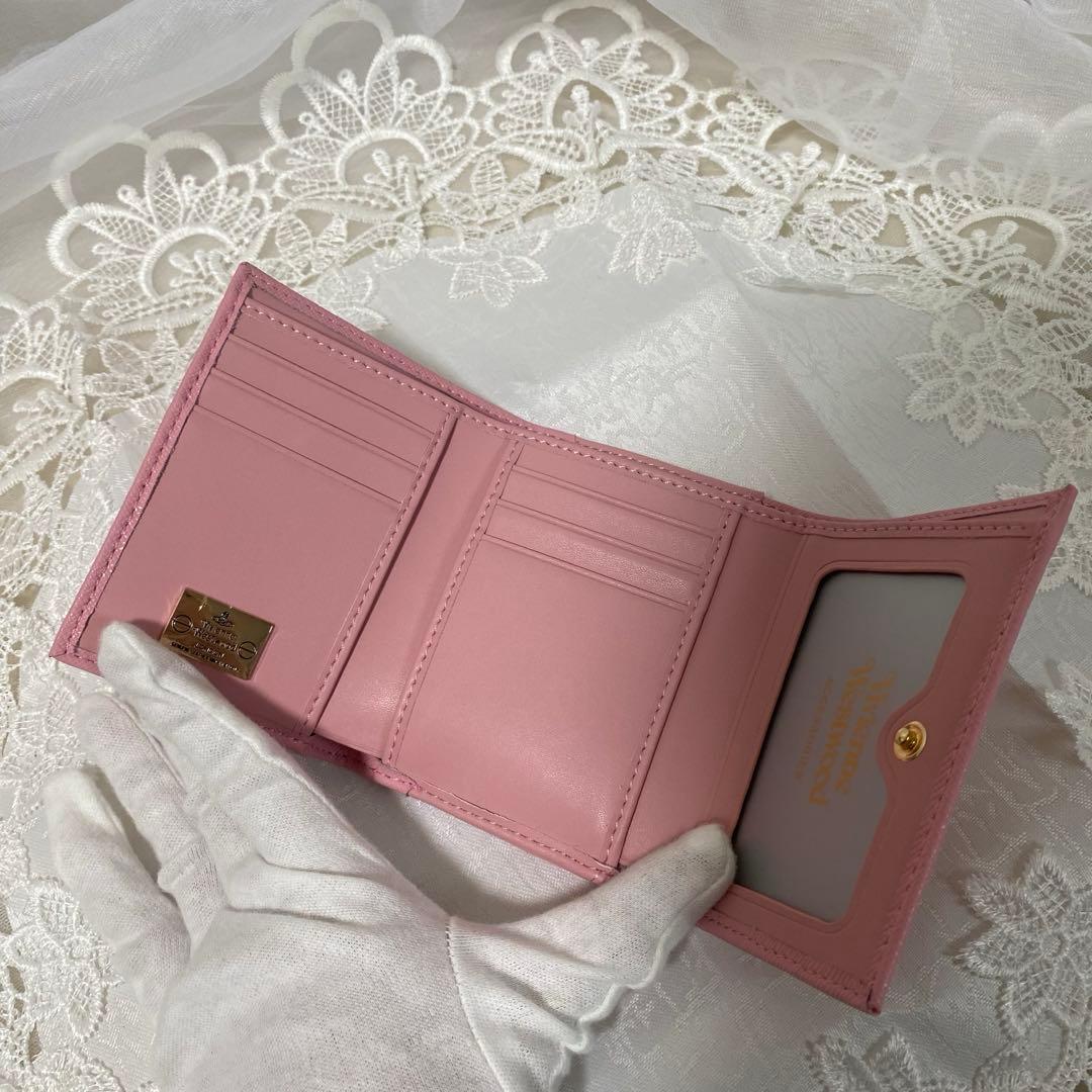 【依頼限定価格】Vivienne Westwood 三つ折り財布 ピンク