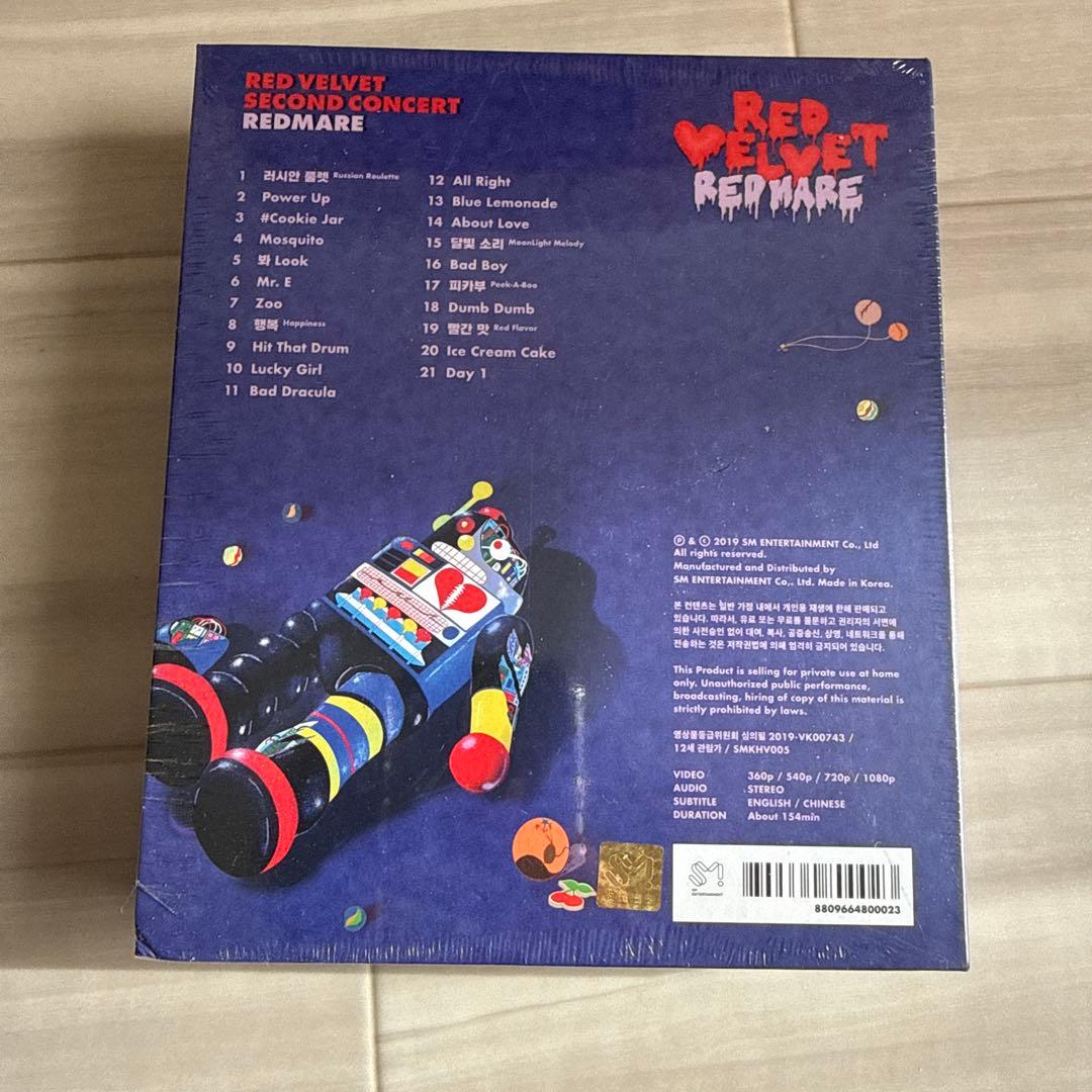 REDVELVET SECOND CONCERT 키노비디오 REDMARE