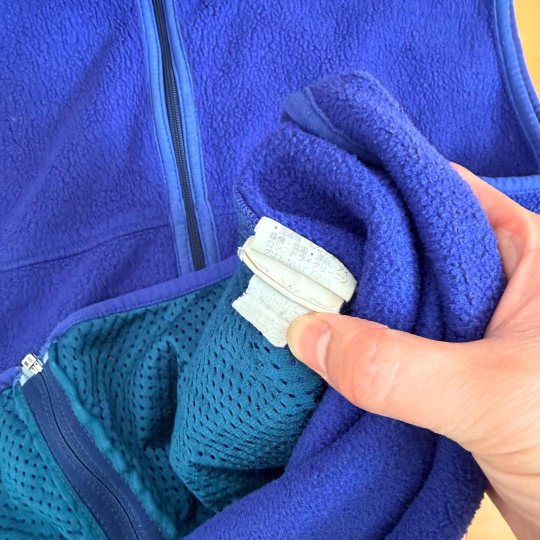94s patagonia シンチラフリースベスト 雪なし L