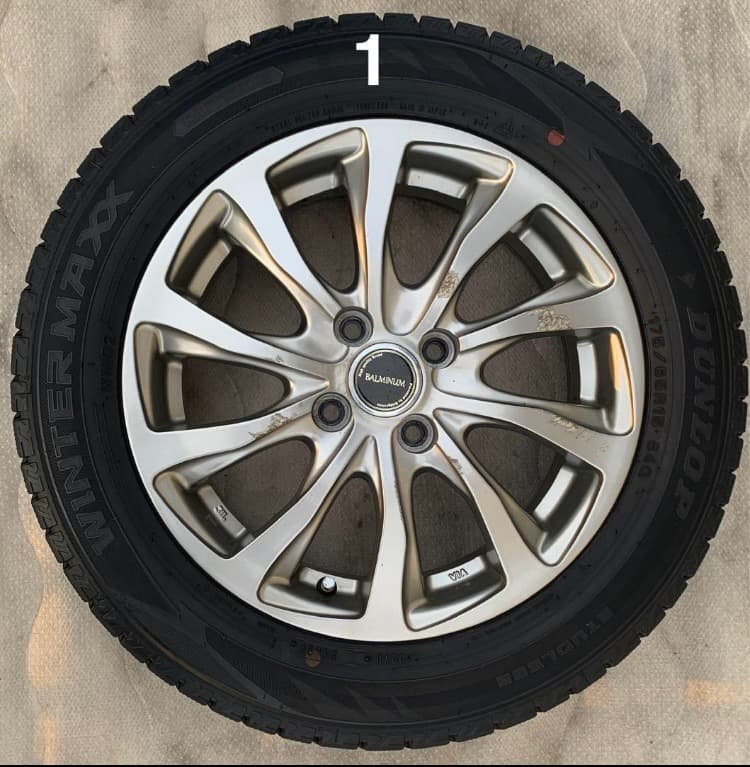BALMINUM ◆15インチ ◆175/65R15◆19年スタッ ドレス
