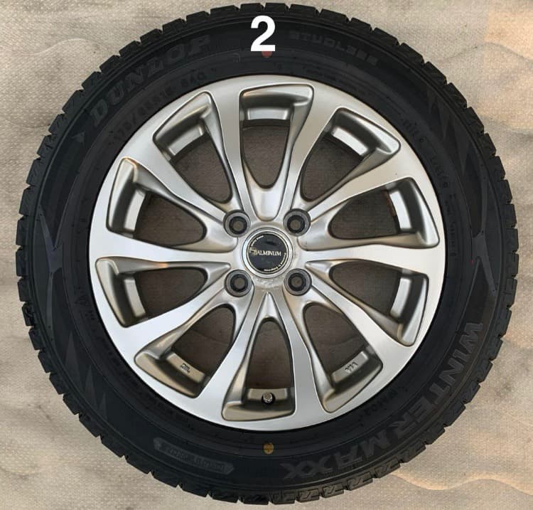 BALMINUM ◆15インチ ◆175/65R15◆19年スタッ ドレス