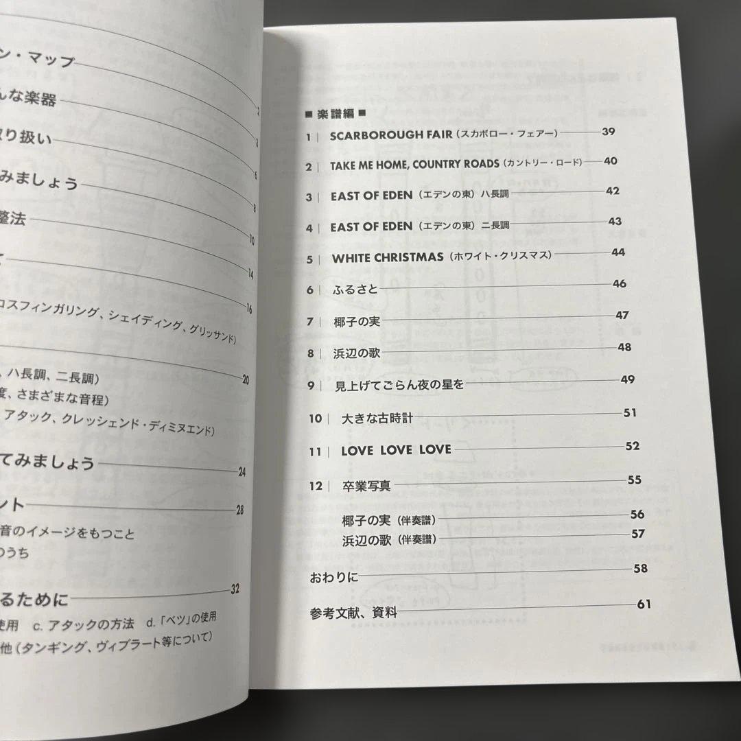 篳篥 専用箱入り&練習本「篳篥でポップス」