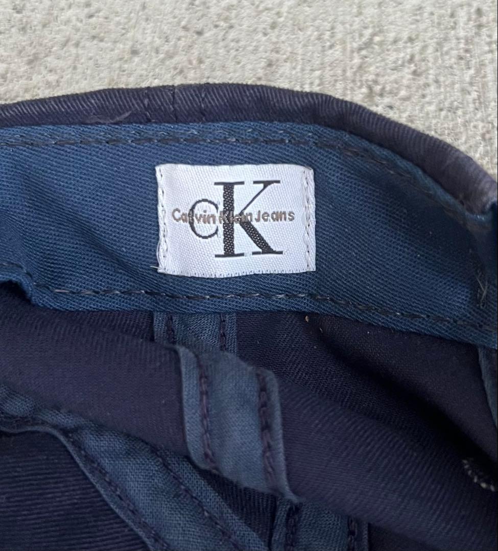 90年代 CK   USA製 ロゴキャップ