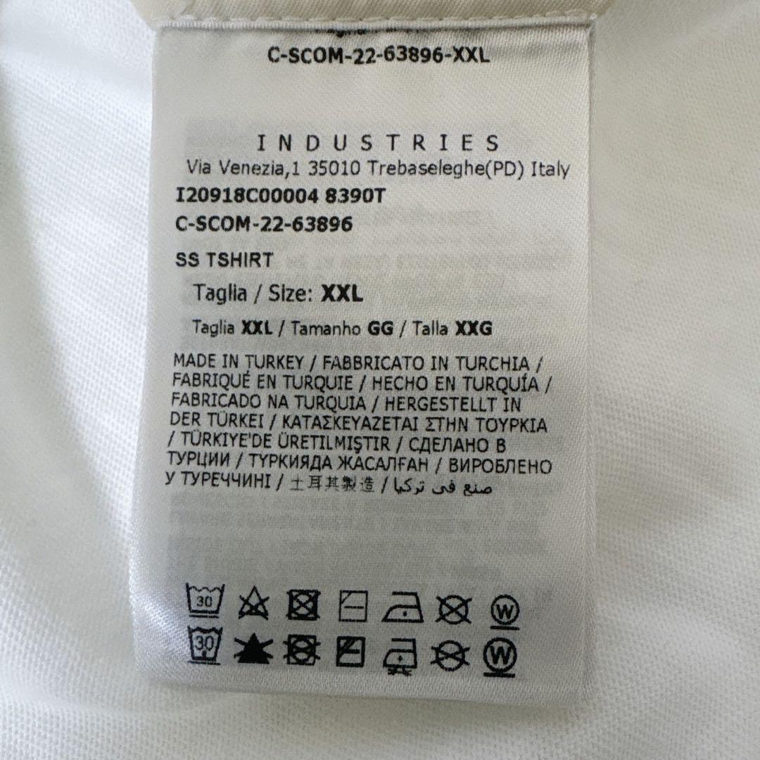 【希少サイズ/XXL】モンクレール　2023近年モデル　Mパイルロゴ　tシャツ