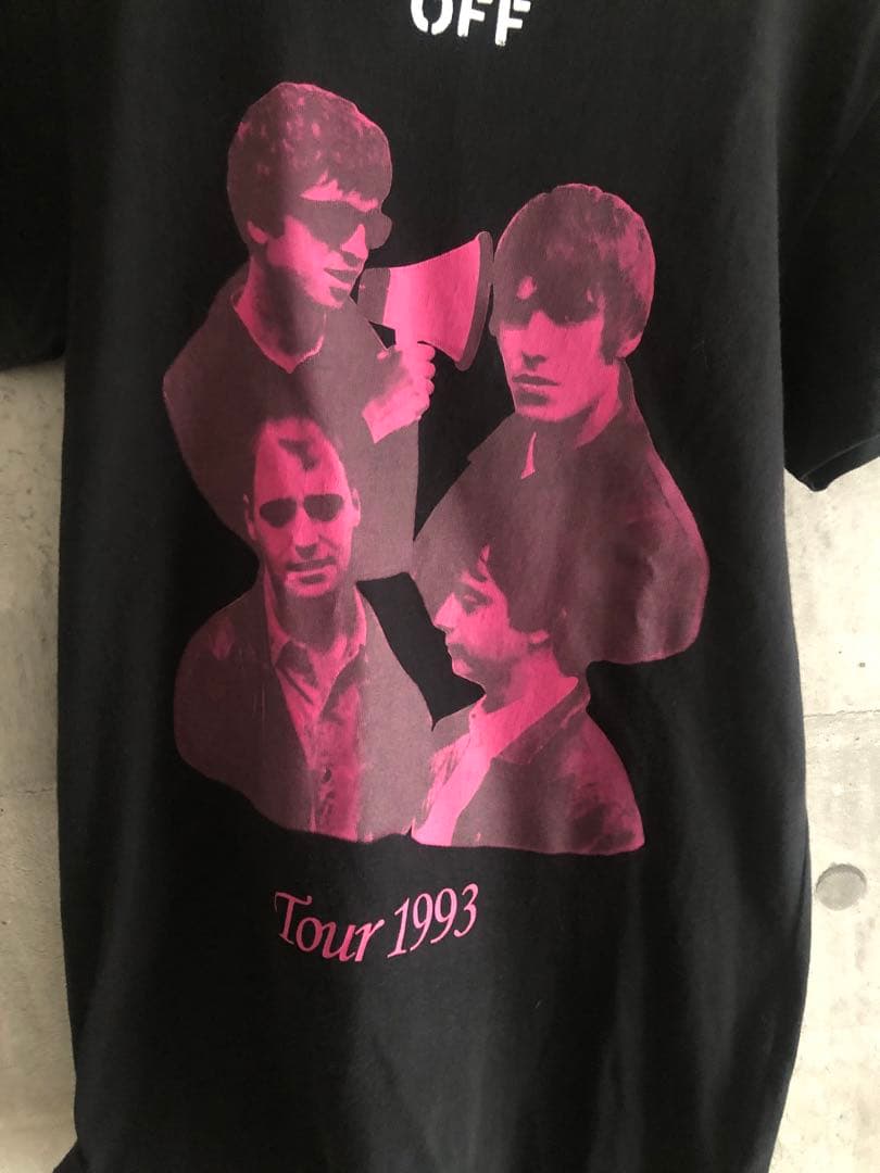 Off-White oasisオアシスコラボTシャツ
