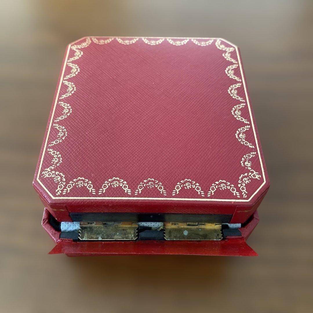 Cartier カルティエ　シルバー スクエア型 カフリンクス