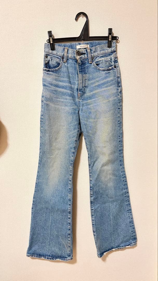 MOUSSY フレアデニム 24inc