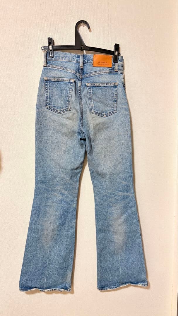 MOUSSY フレアデニム 24inc