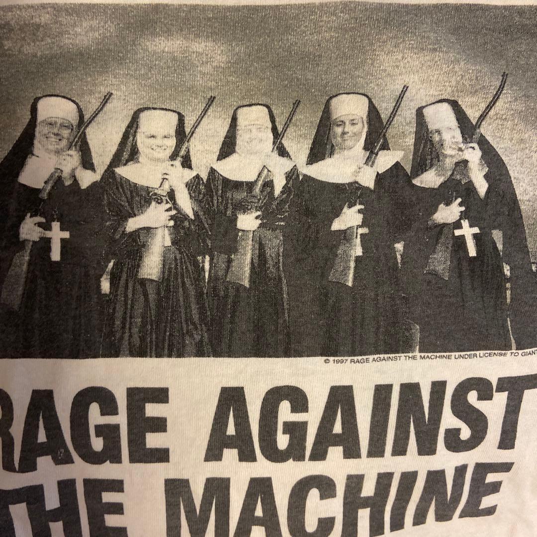 ヴィンテージ rage against the machine tシャツ