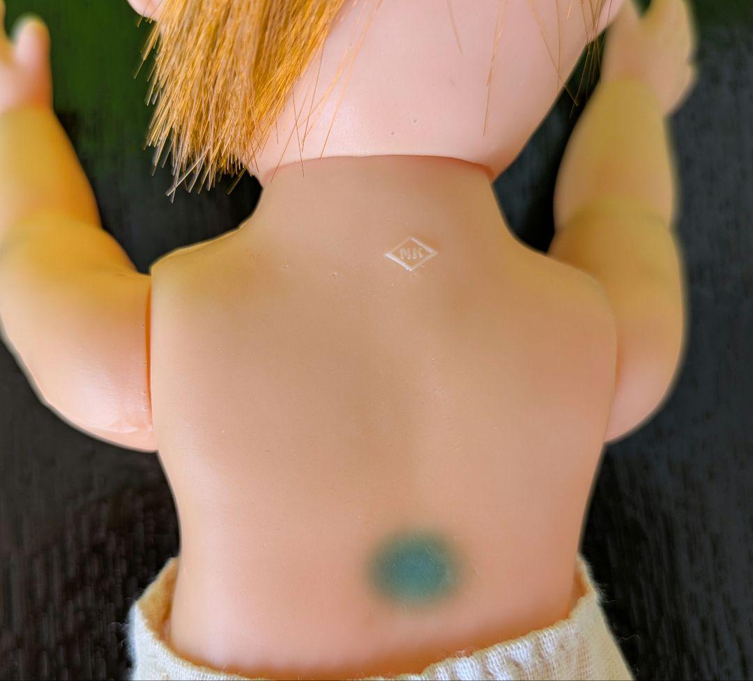 昭和レトロ カールちゃん 30cm ソフビ 日本製 カール人形 美品 時代物