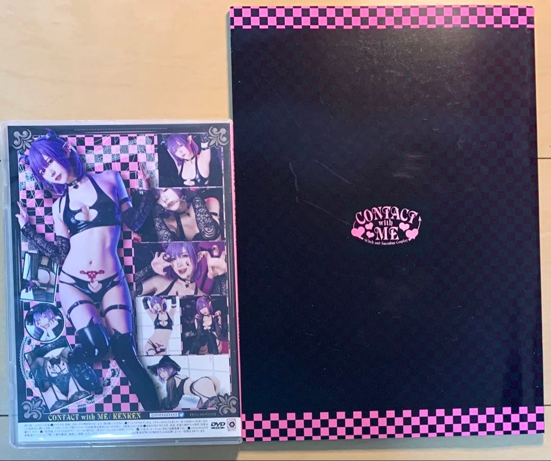 【希少品】 けんけん CONTACT WITH ME 写真集 ROM & 紙媒体