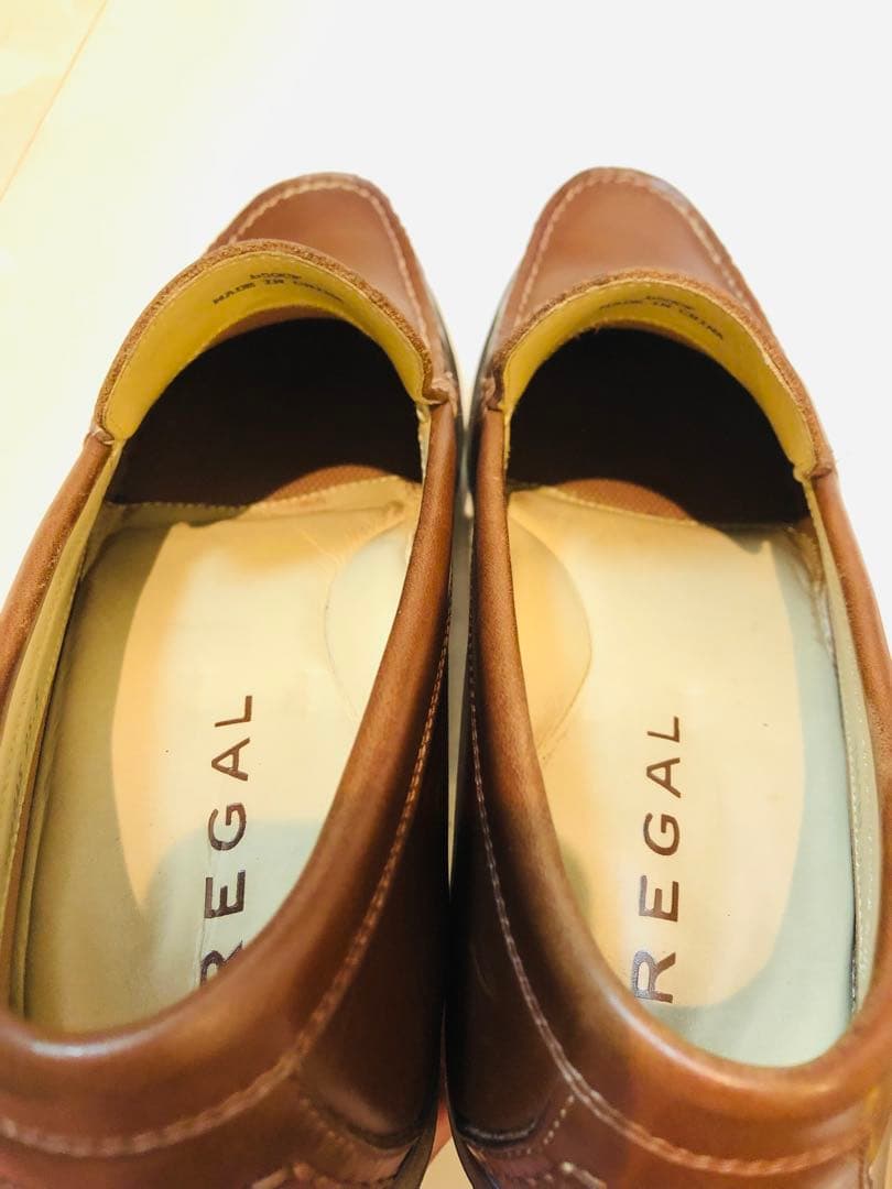 ★超美品★定価24,800円！リーガル REGAL モカシン スリッポン25.5