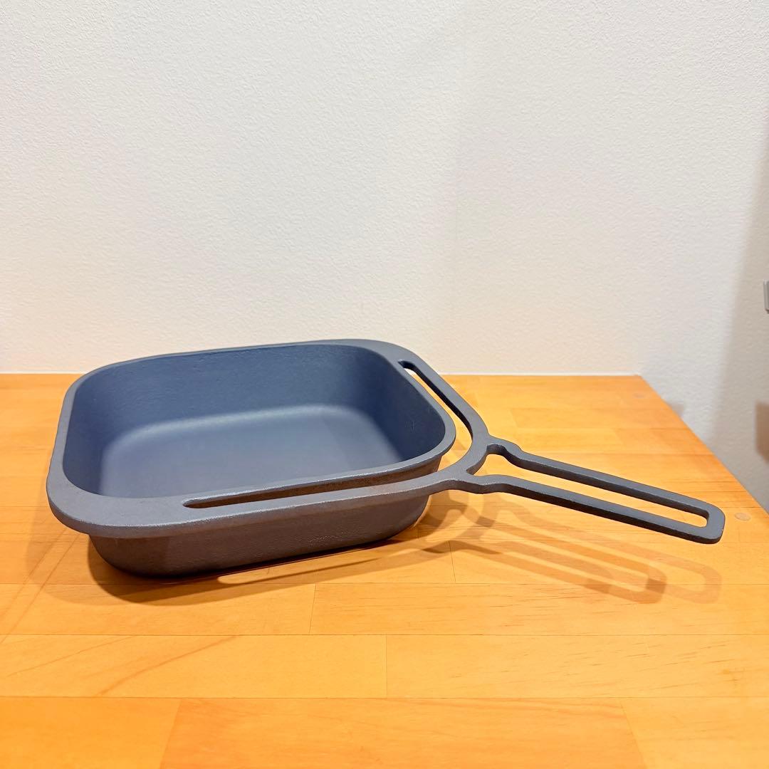 おもいの　フライパン スクエア　コンロ　フルセット ドウシシャ　鋳物