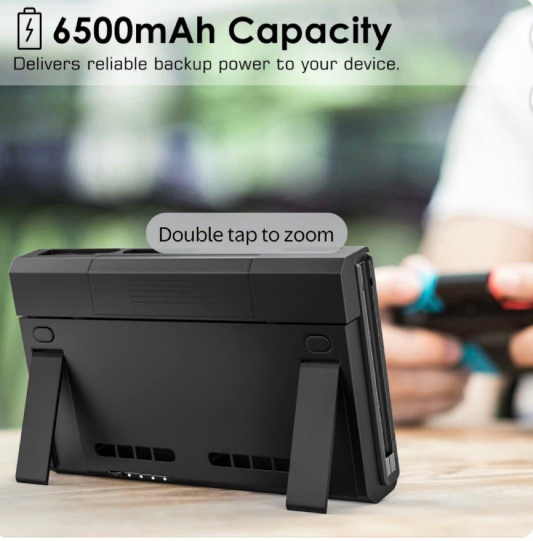 Nintendo Switch グレー 本体 付属品　 ＋バッテリーケース 2台