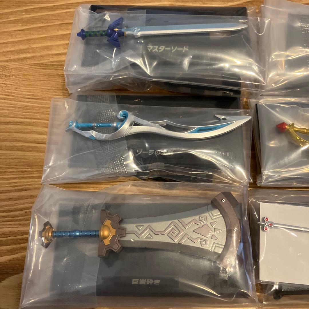 ゼルダの伝説　ウェポンコレクション　全9種類　コンプリートセット