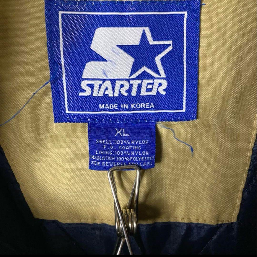 タ*タ様 90sスターター ノートルダム カレッジ ハーフジップ ジャケット