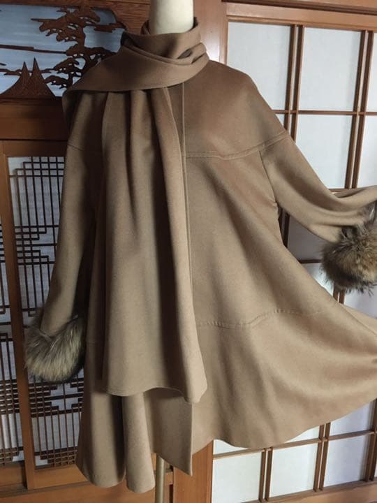 ハピネス！　最終値下げ！　フランス製C. ROMAINのコート