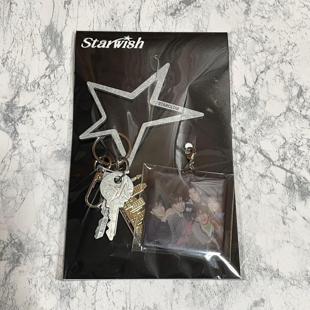 【新品/未使用】STARGLOW Star Wish キーリング＋フォトカード