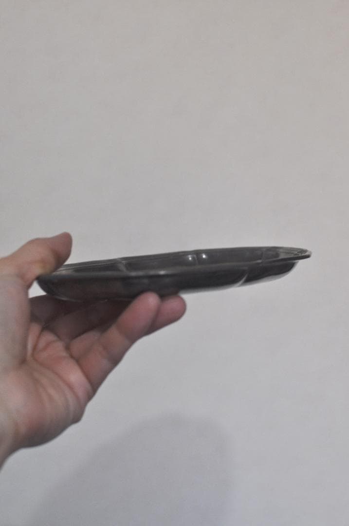 エタン ピューター　オーバル皿　 (3123)　フランス　アンティーク