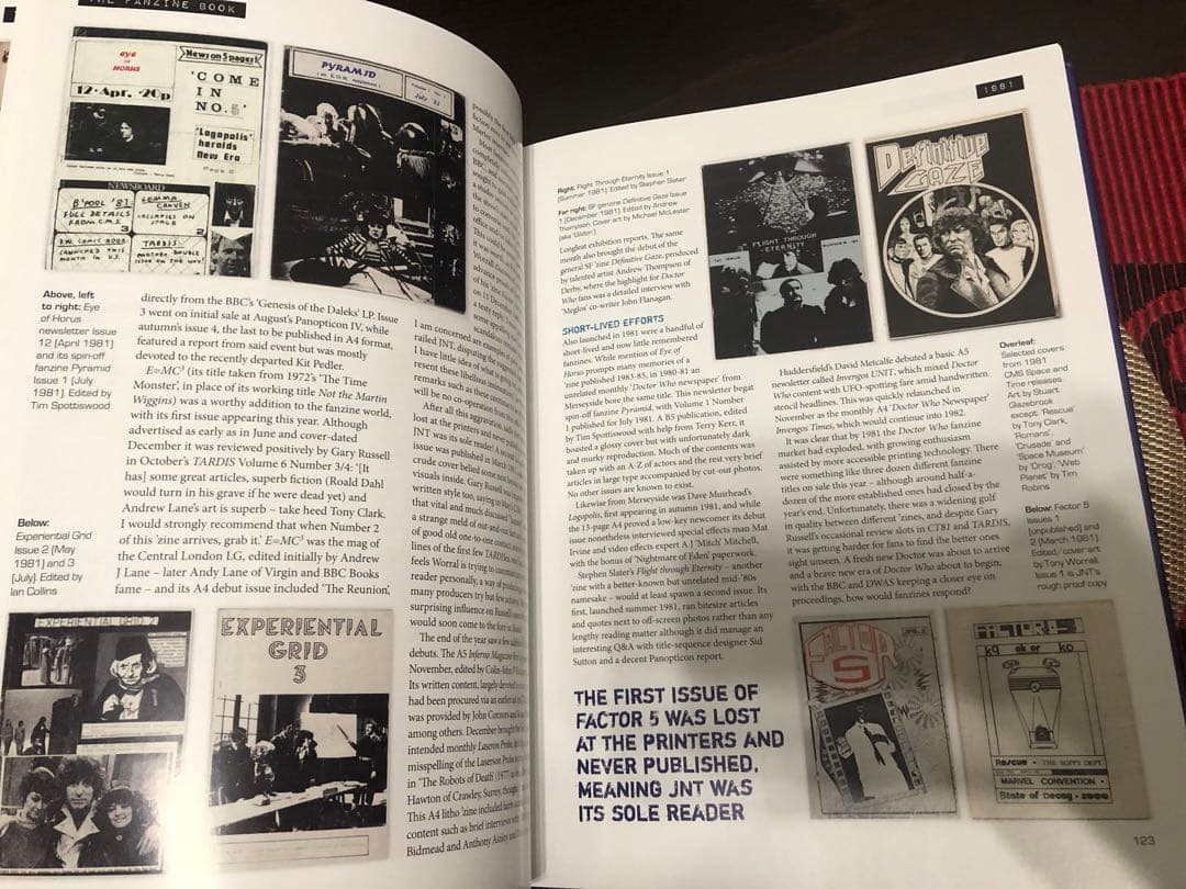 絶版　THE FANZINE BOOK - ALISTAIR McGOWN