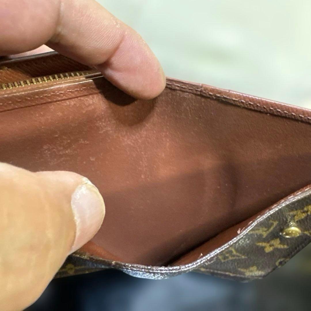 ⑧☆優良品☆ モノグラム♪Ｌ字型ファスナー財布
