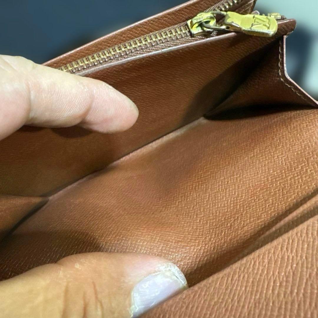⑧☆優良品☆ モノグラム♪Ｌ字型ファスナー財布