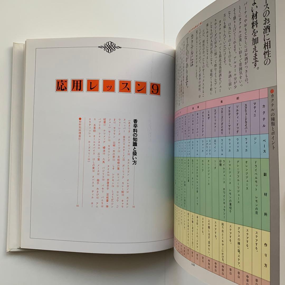 家庭画報 料理教室（21）飲みものと料理（1980年発行）