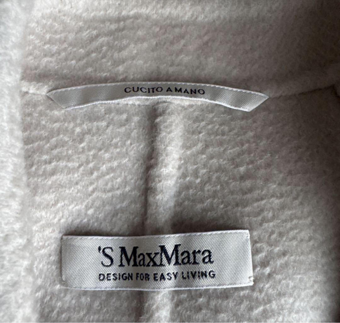 【カシミア30%】maxmara クチートアマーノ リバーコート カシミヤ34