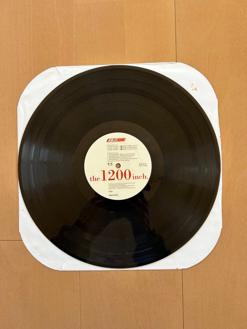 KOJI1200 今田耕司　レコード　ナウロマンティック