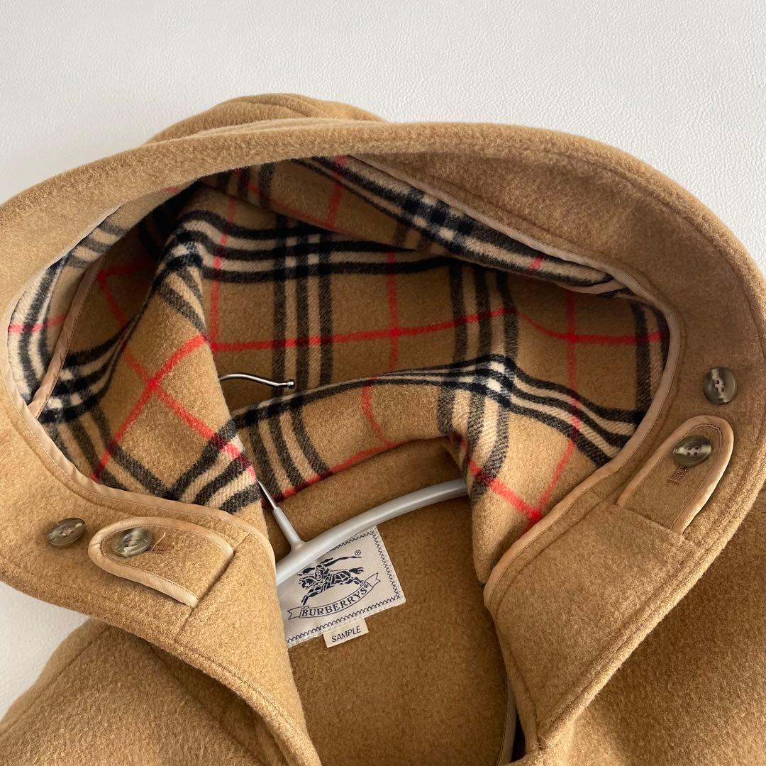 美品✨Burberry's バーバリー　ダッフルコート フード ノバチェックM