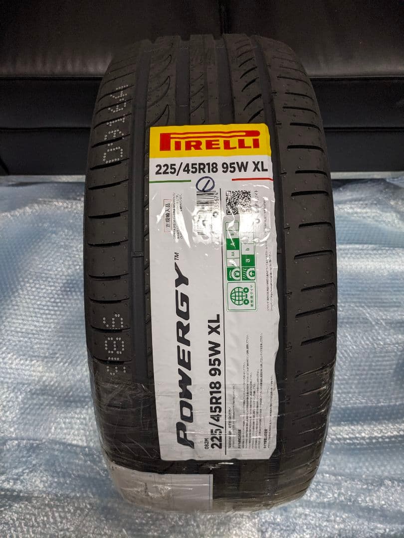 新品未使用 PIRELLI　POWERGY 225/45/R18 2本