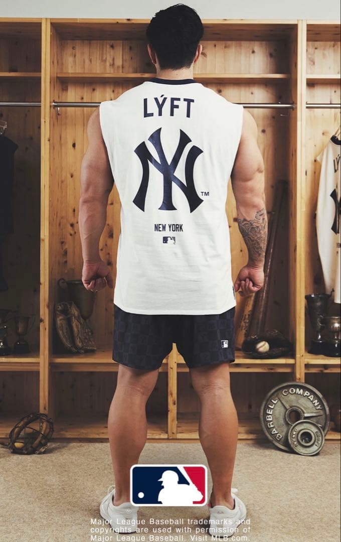 Lyft MLB ニューヨーク・ヤンキース ノースリーブ　Lサイズ