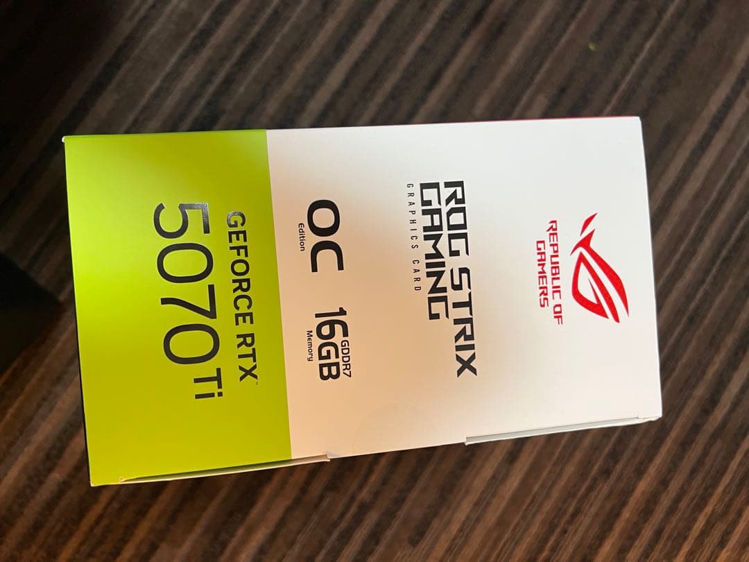 か*ん様 ROG STRIX GAMING GeForce RTX5070Ti