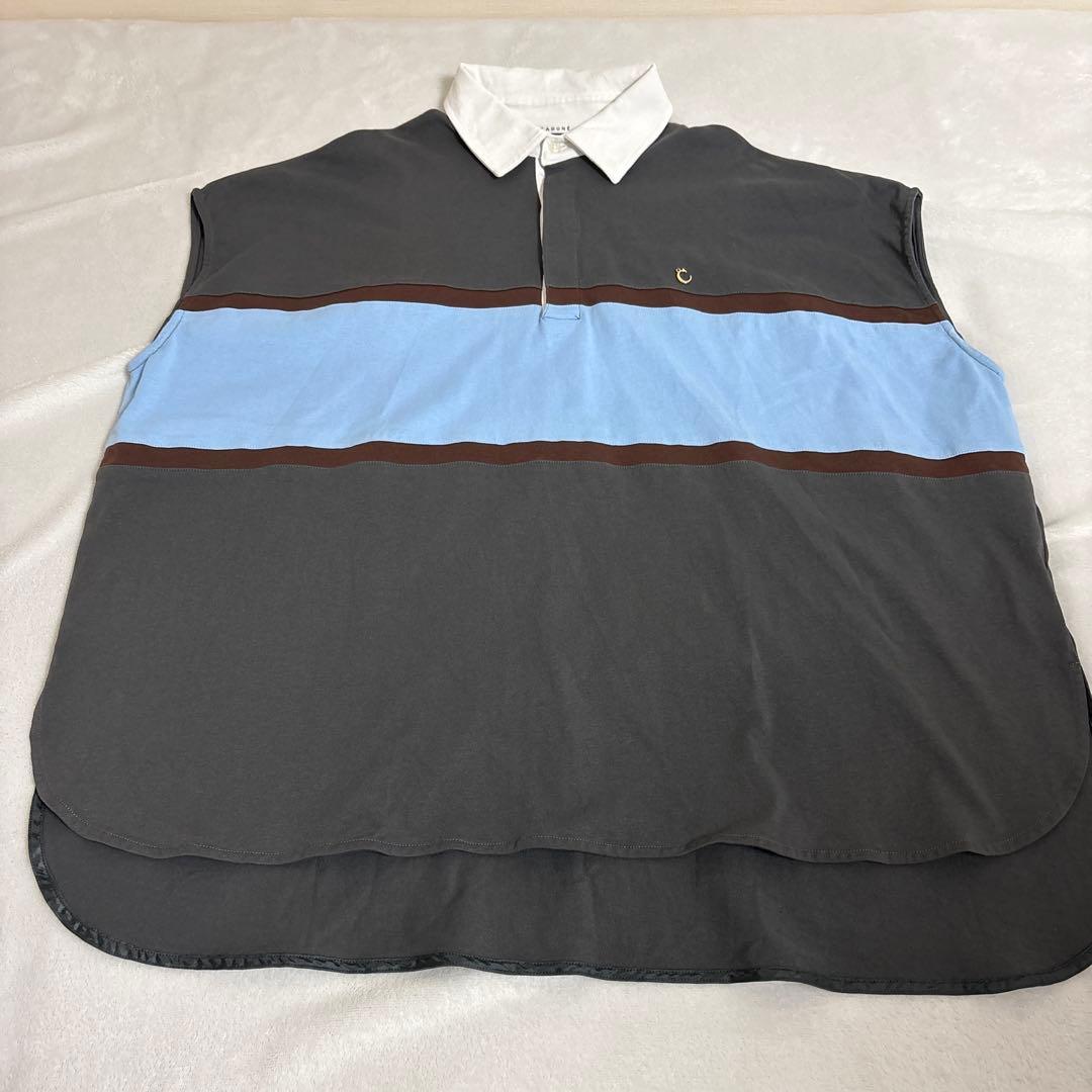 【美品】CADUNE／ラガーカットソー