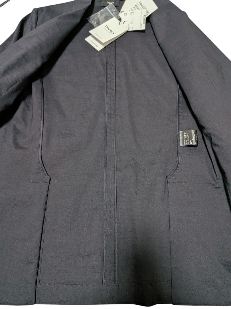 未使用　Theory セオリー　GOOD Linen ストレッチ素材ジャケット