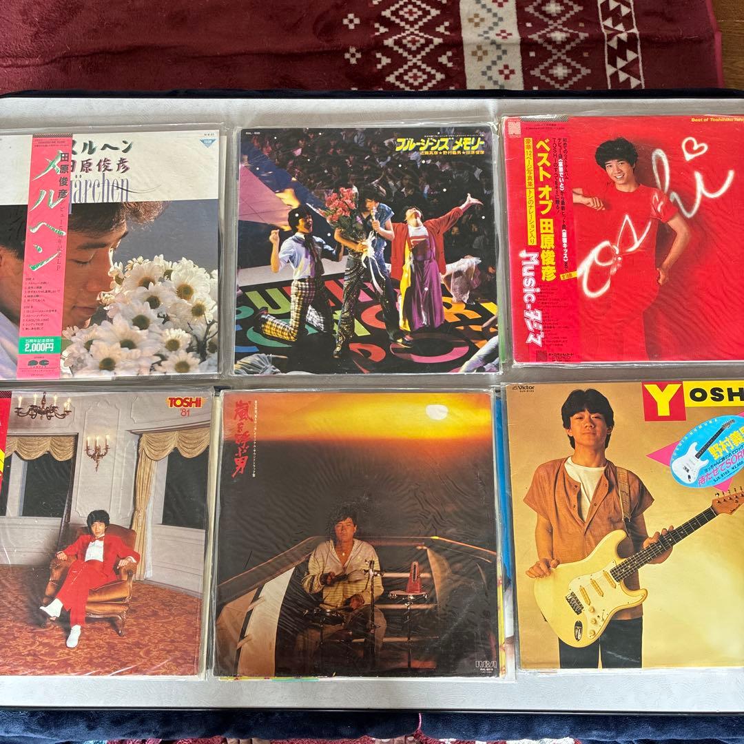 田原俊彦 LPアルバムコレクション22枚