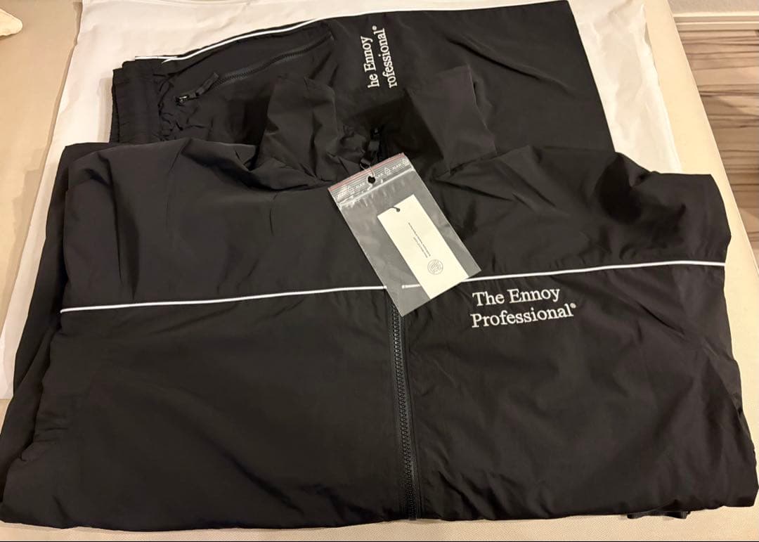 ENNOY エンノイ　PIPING NYLON TRACK SUIT M